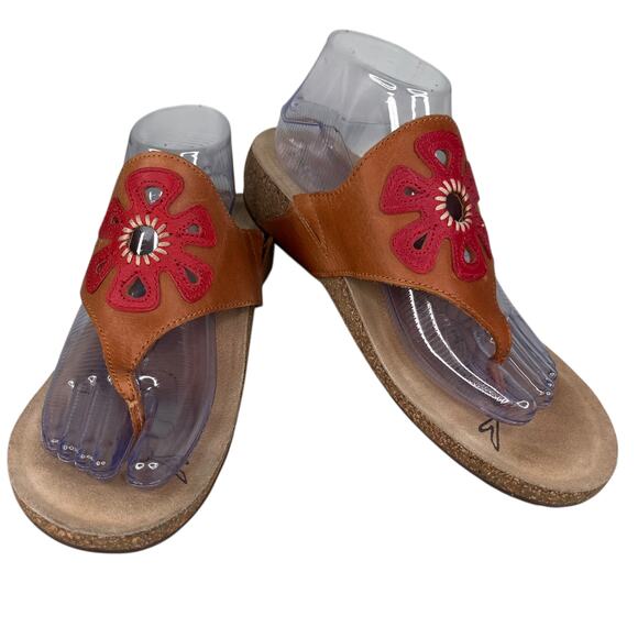 Josef Seibel Natayla Thong Sandals 42 Flip Flops - Picture 1 of 10